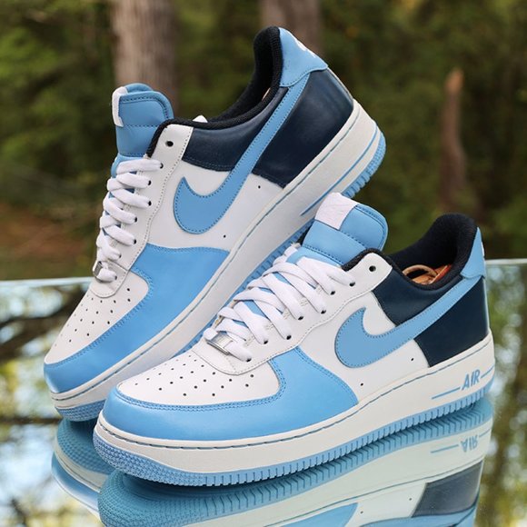 Nike Air Force 1 Low University Blue Custom - Picture 4 of 16
